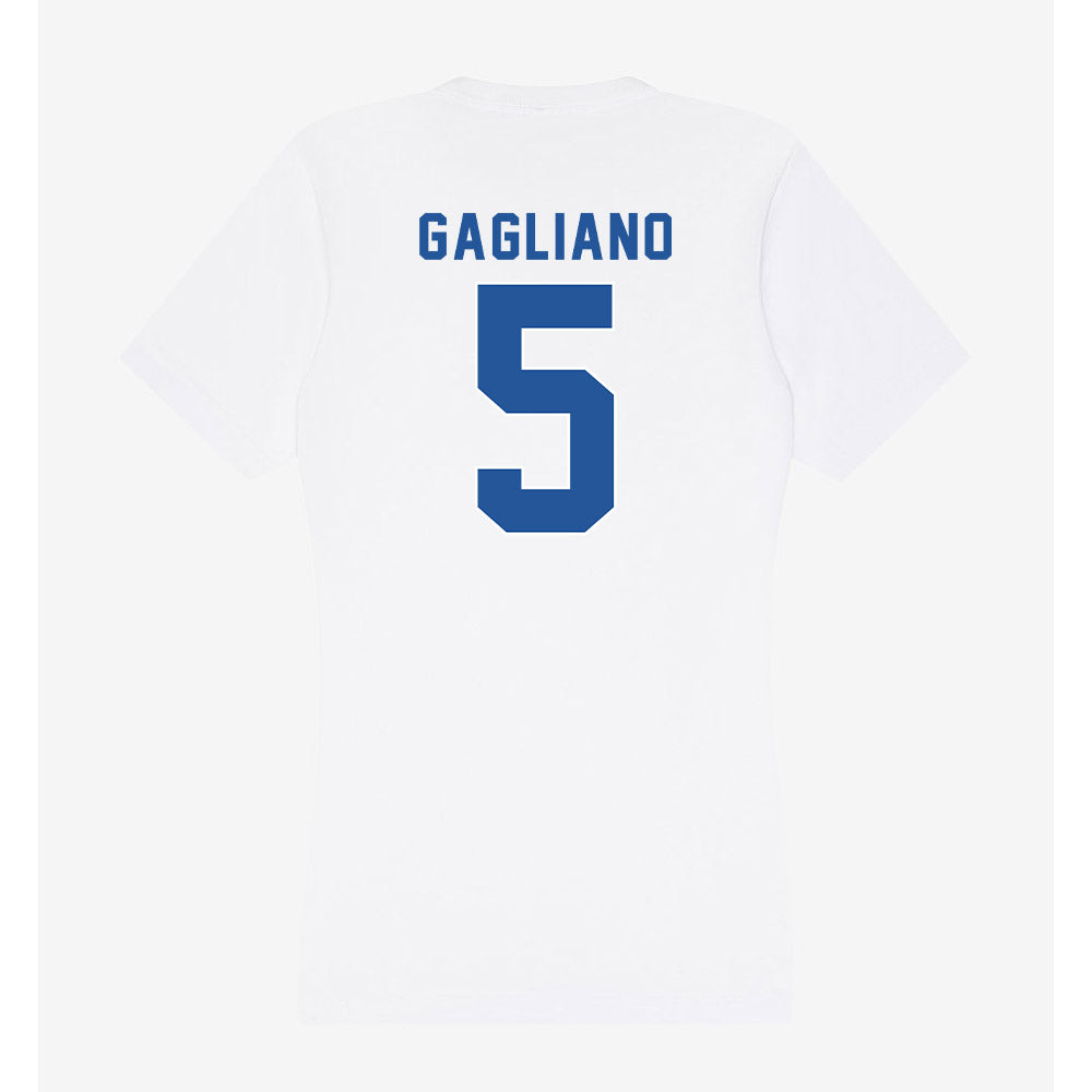 CSU Bakersfield - NCAA Women's Volleyball : Analiese Gagliano - Women's V-Neck T-Shirt-1