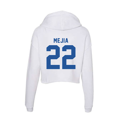 CSU Bakersfield - NCAA Baseball : Angel Mejia - Women's Crop Fleece Hoodie-1