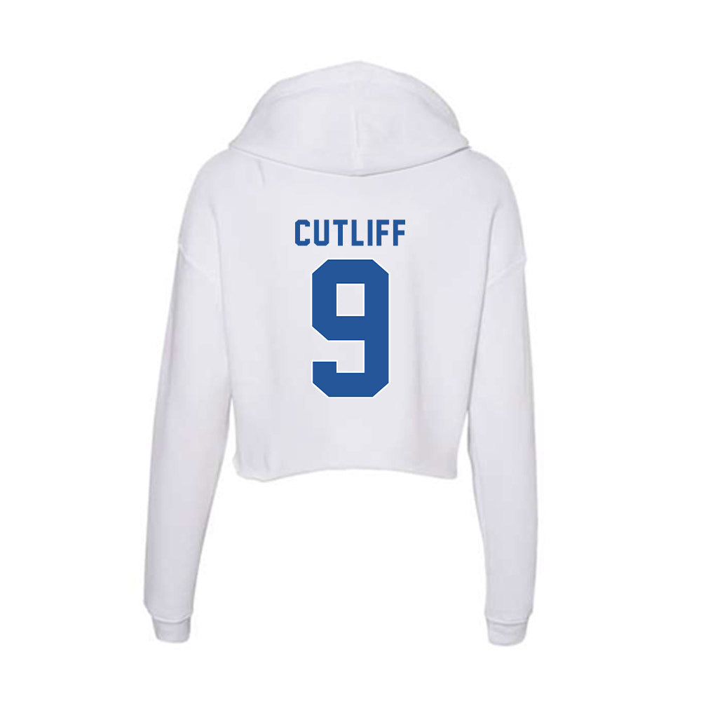 CSU Bakersfield - NCAA Men's Track & Field : Jaden Cutliff - Women's Crop Fleece Hoodie-1