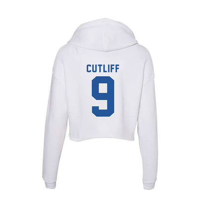 CSU Bakersfield - NCAA Men's Track & Field : Jaden Cutliff - Women's Crop Fleece Hoodie-1