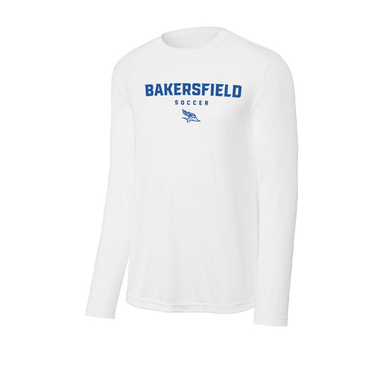 CSU Bakersfield - NCAA Men's Soccer : Justin Knighton - Activewear Long Sleeve T-Shirt-0