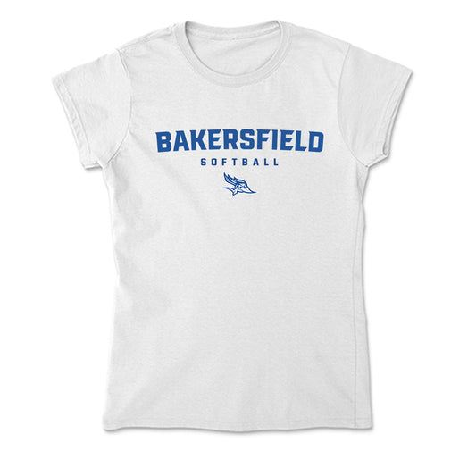 CSU Bakersfield - NCAA Softball : Amber Estrada - Soft Style Women’s T-Shirt-0