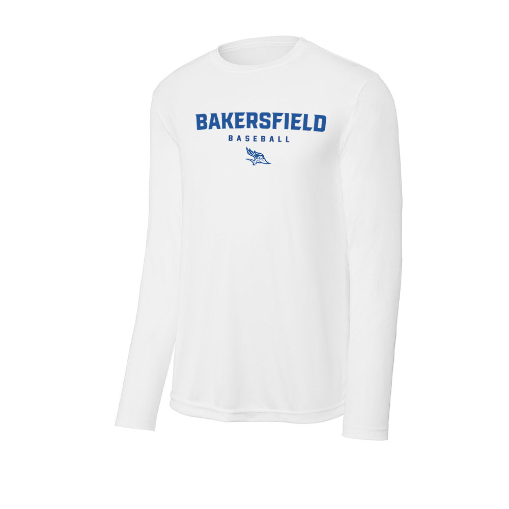 CSU Bakersfield - NCAA Baseball : Tobias Plotkin - Activewear Long Sleeve T-Shirt-0