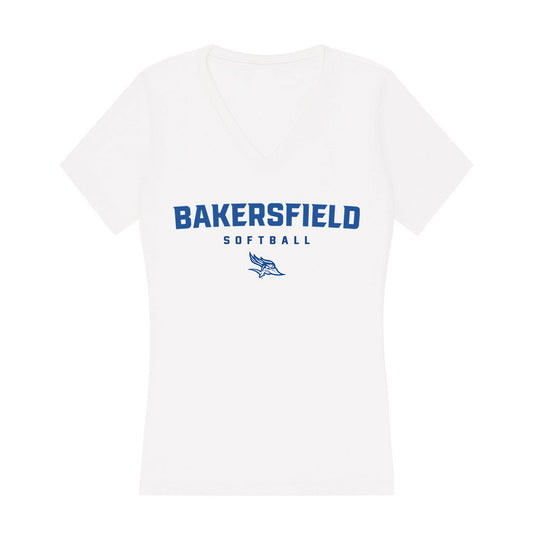 CSU Bakersfield - NCAA Softball : Maya Ramirez - Women's V-Neck T-Shirt-0