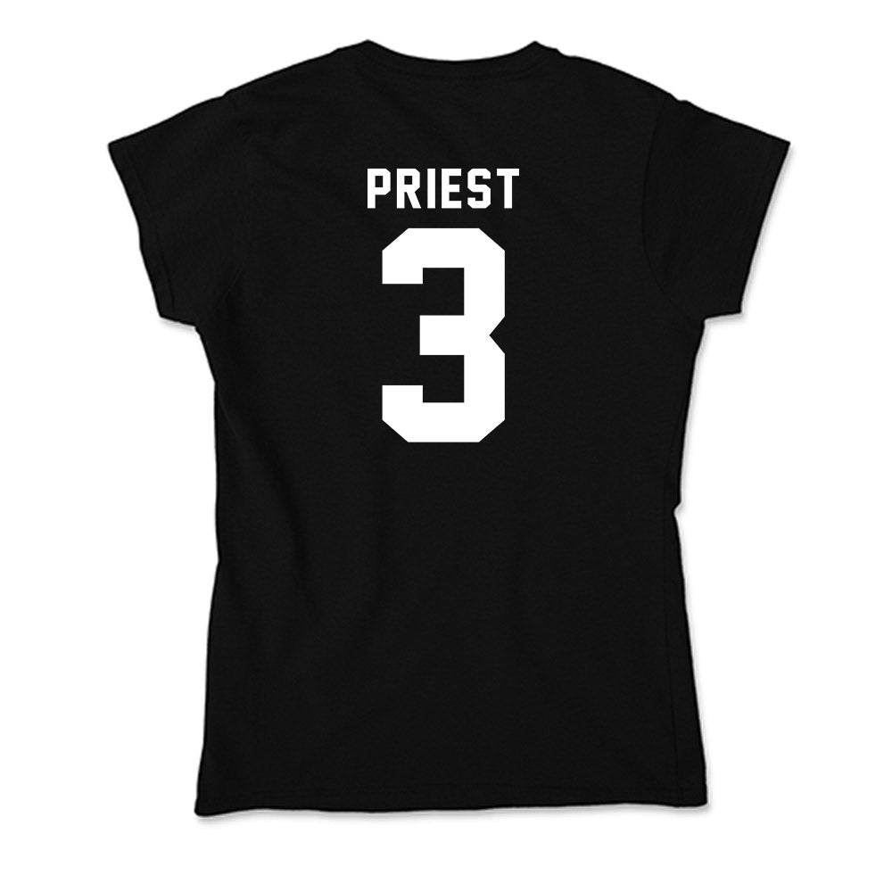 WSU - NCAA Baseball : Matthew Priest - Soft Style Women’s T-Shirt-1