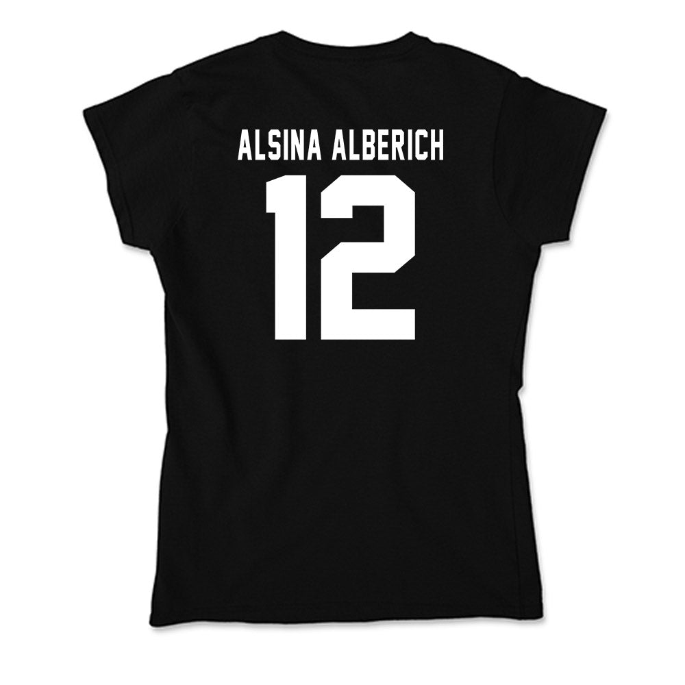 WSU - NCAA Women's Basketball : Marta Alsina Alberich - Soft Style Women’s T-Shirt-1