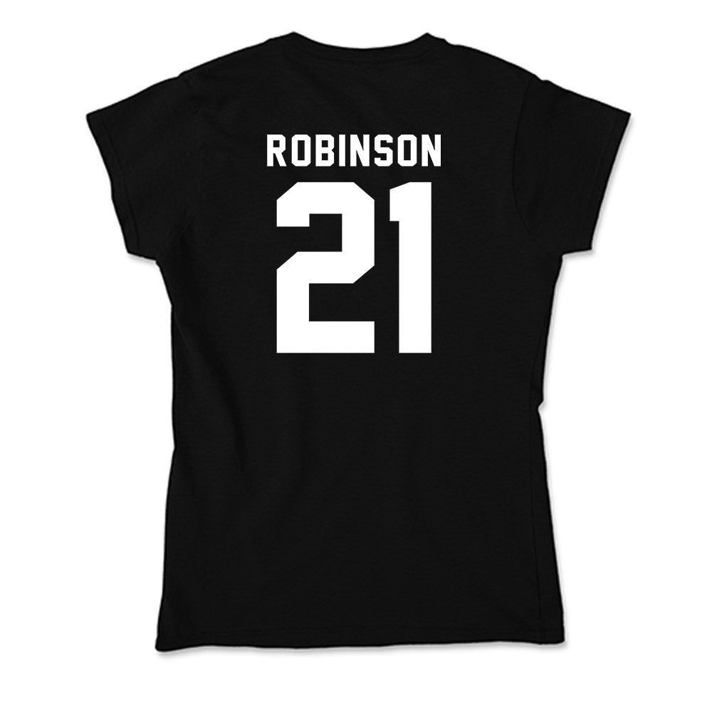 WSU - NCAA Baseball : Dustin Robinson - Soft Style Women’s T-Shirt-1