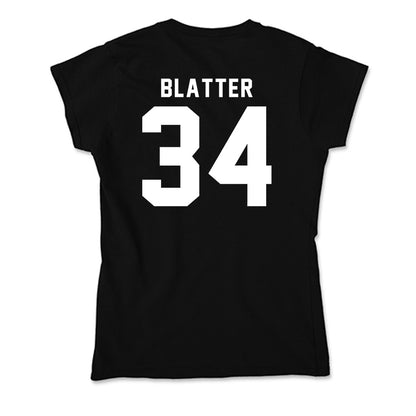 WSU - NCAA Baseball : Brock Blatter - Soft Style Women’s T-Shirt-1