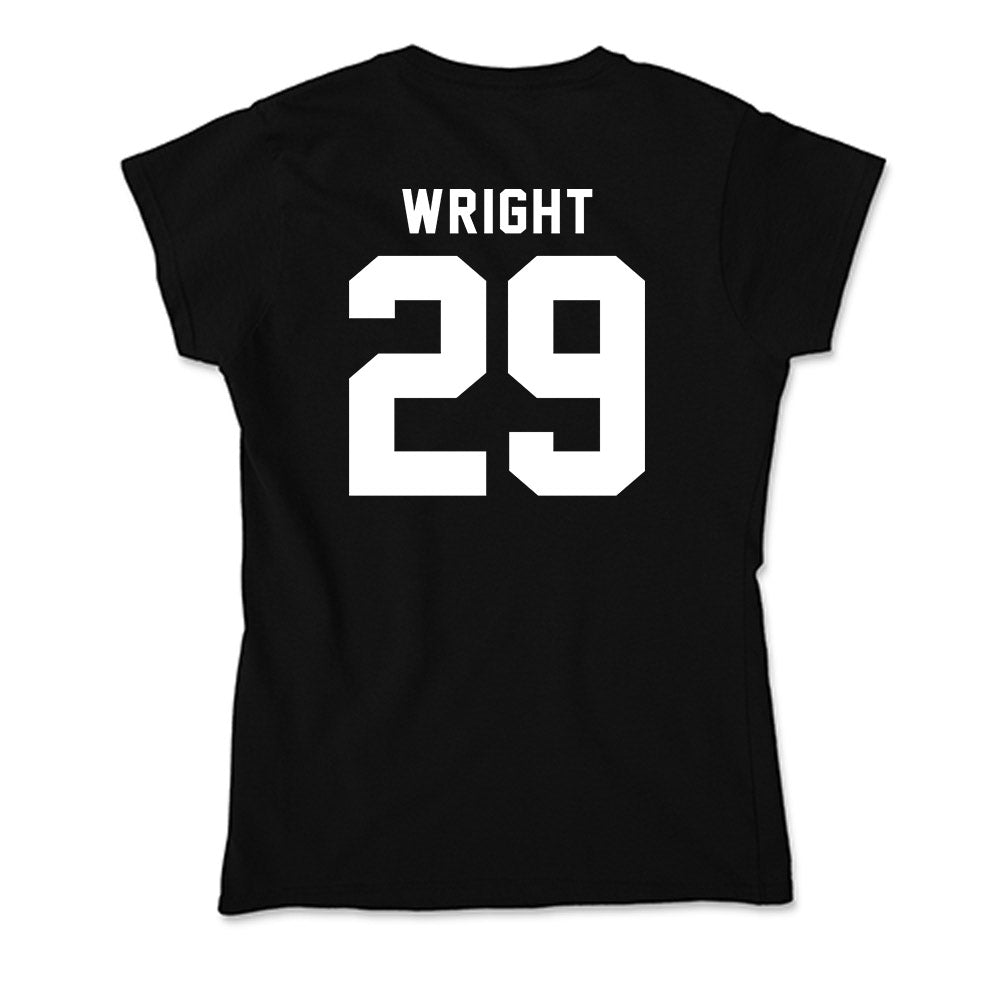 WSU - NCAA Football : Erimus Wright - Soft Style Women’s T-Shirt-1