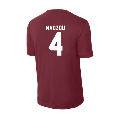 WSU - NCAA Men's Basketball : Brunel Madzou - Activewear T-Shirt-1