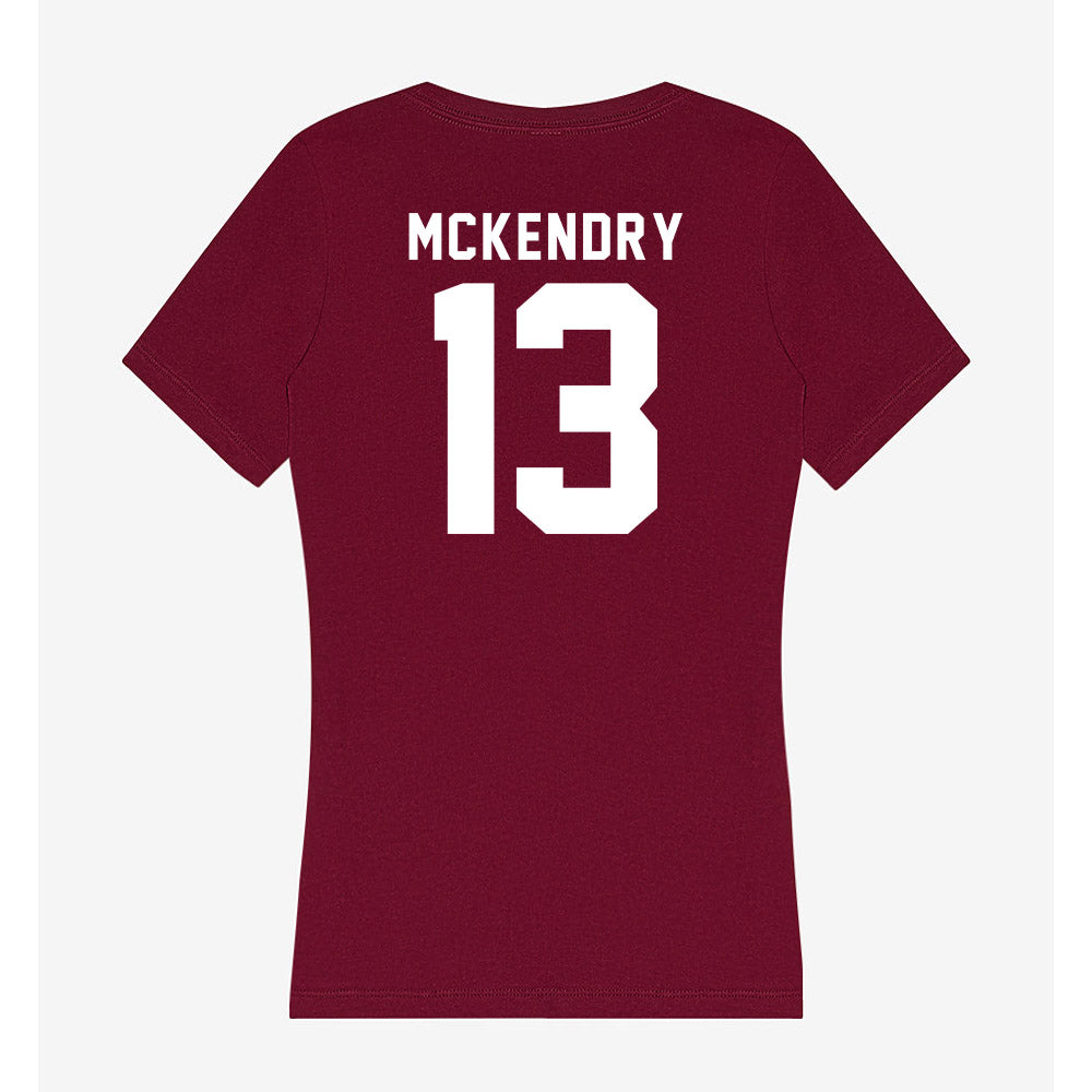 WSU - NCAA Football : Ryan McKendry - Women's V-Neck T-Shirt-1