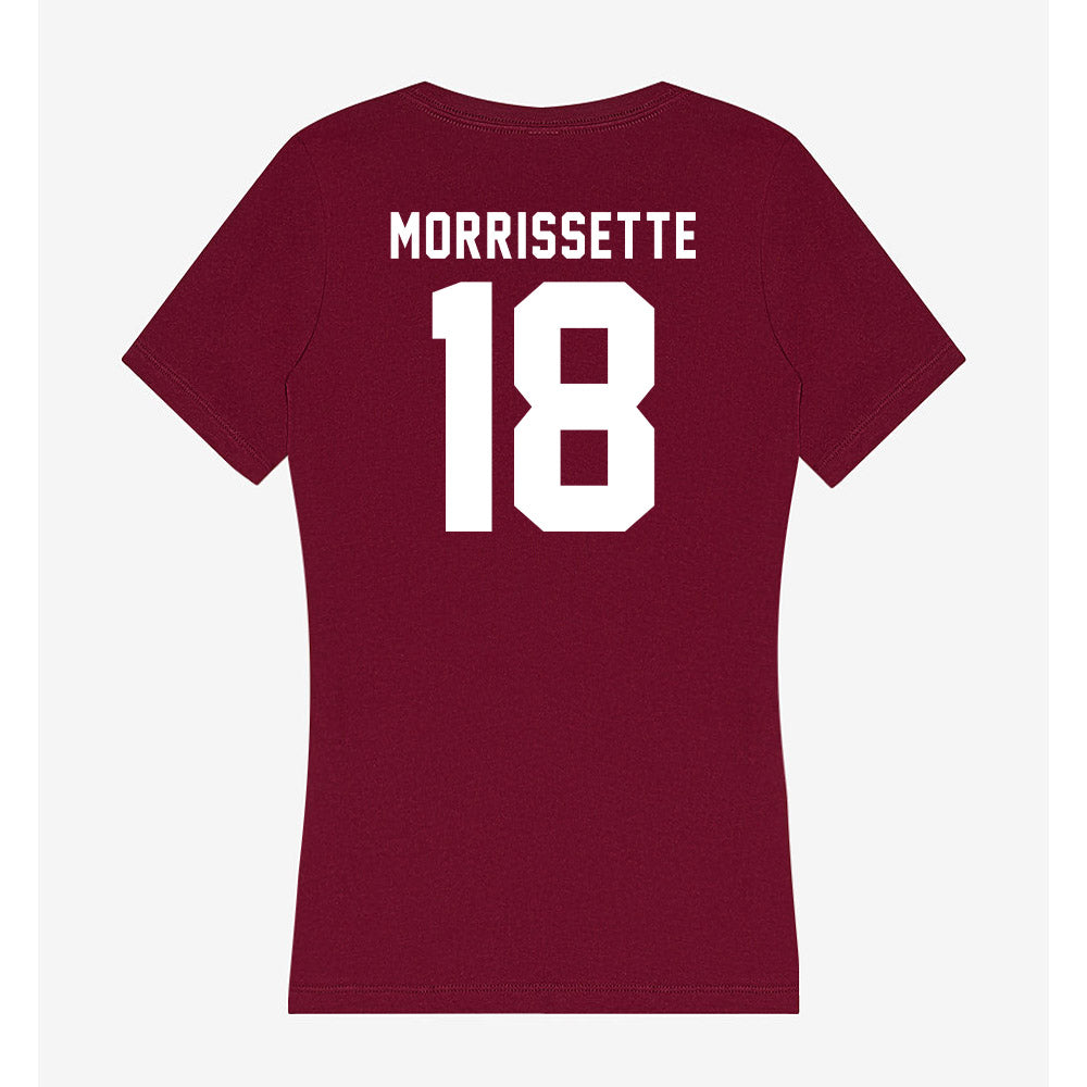 WSU - NCAA Football : Barry Morrissette - Women's V-Neck T-Shirt-1