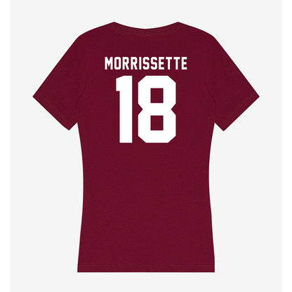 WSU - NCAA Football : Barry Morrissette - Women's V-Neck T-Shirt-1