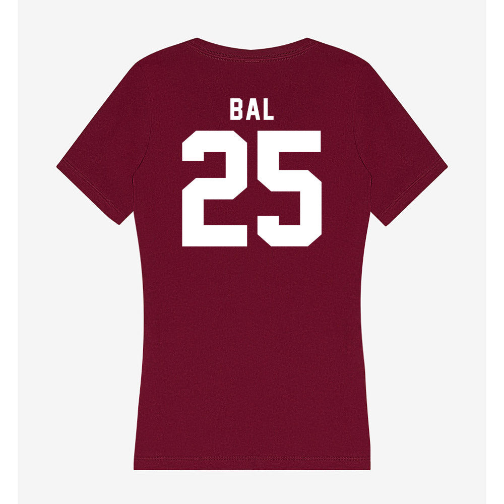 WSU - NCAA Football : Jackquintin Bal - Women's V-Neck T-Shirt-1