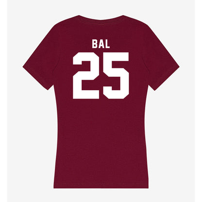 WSU - NCAA Football : Jackquintin Bal - Women's V-Neck T-Shirt-1