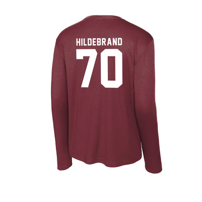 WSU - NCAA Football : Dylan Hildebrand - Activewear Long Sleeve T-Shirt-1