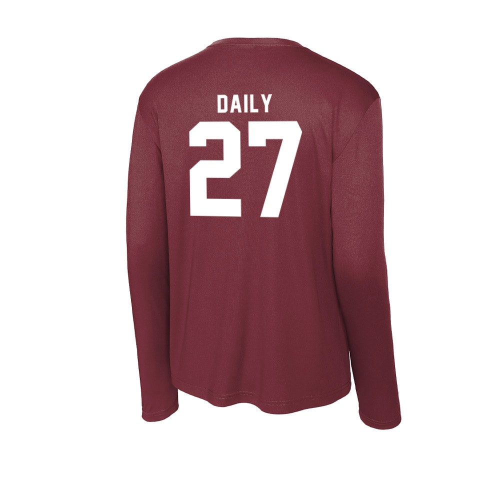 WSU - NCAA Baseball : Lleyton Daily - Activewear Long Sleeve T-Shirt-1