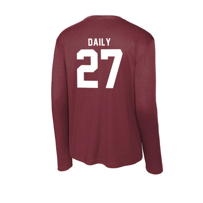 WSU - NCAA Baseball : Lleyton Daily - Activewear Long Sleeve T-Shirt-1