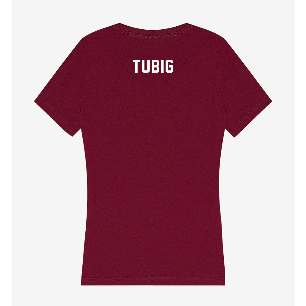 WSU - NCAA Women's Track & Field : Kendra Tubig - Women's V-Neck T-Shirt-1