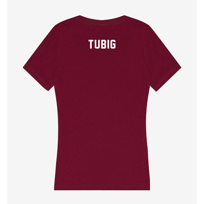 WSU - NCAA Women's Track & Field : Kendra Tubig - Women's V-Neck T-Shirt-1