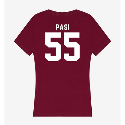 WSU - NCAA Football : Sione Pasi - Women's V-Neck T-Shirt-1