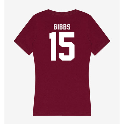 WSU - NCAA Football : Ishmael gibbs - Women's V-Neck T-Shirt-1
