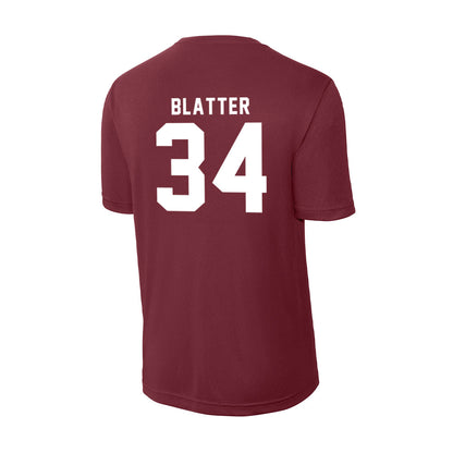 WSU - NCAA Baseball : Brock Blatter - Activewear T-Shirt-1