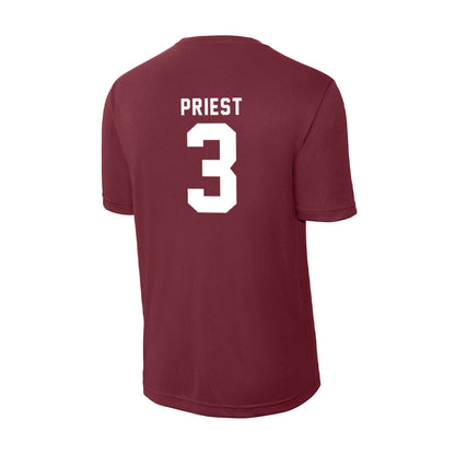 WSU - NCAA Baseball : Matthew Priest - Activewear T-Shirt-1