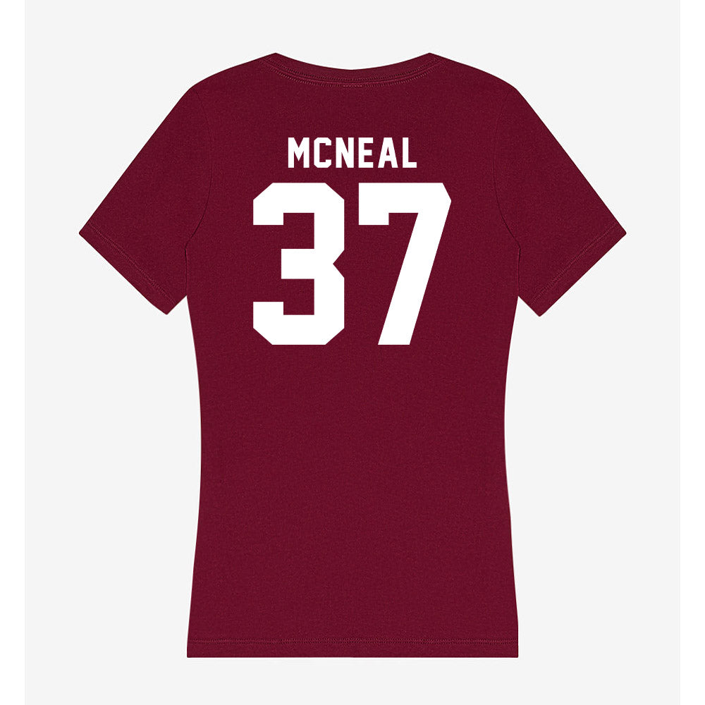 WSU - NCAA Football : Gaylon McNeal - Women's V-Neck T-Shirt-1