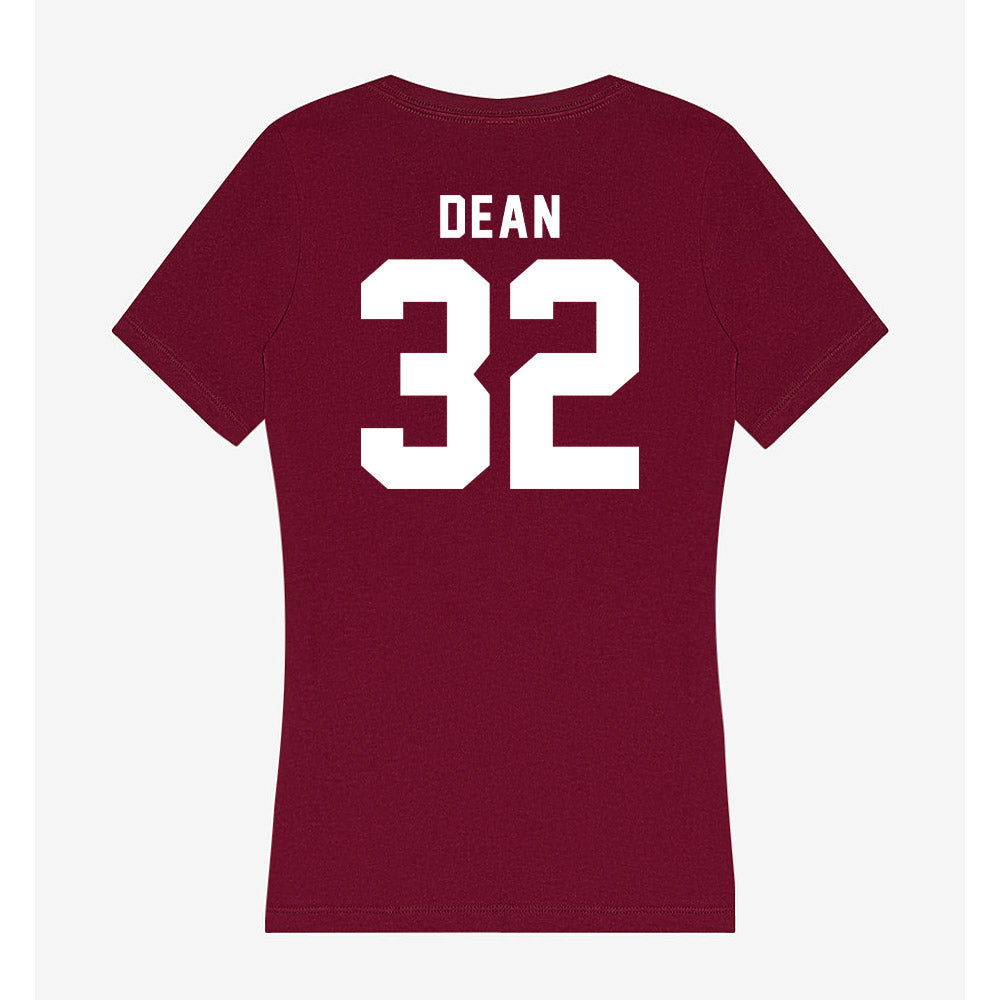 WSU - NCAA Football : Max Dean - Women's V-Neck T-Shirt-1