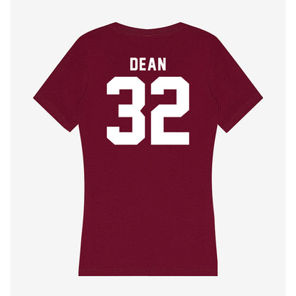 WSU - NCAA Football : Max Dean - Women's V-Neck T-Shirt-1