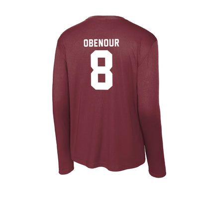 WSU - NCAA Baseball : Ollie Obenour - Activewear Long Sleeve T-Shirt-1