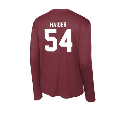 WSU - NCAA Baseball : Rylan Haider - Activewear Long Sleeve T-Shirt-1