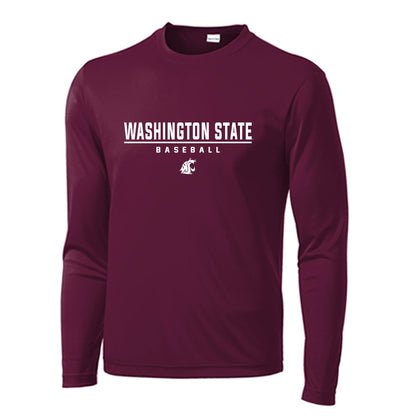 WSU - NCAA Baseball : Kaden Wickersham - Activewear Long Sleeve T-Shirt