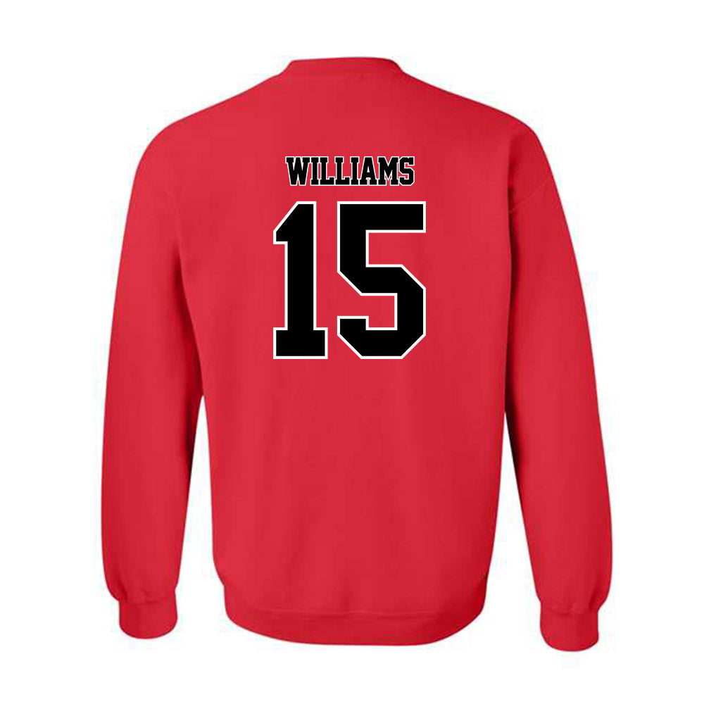 WSSU - NCAA Women's Basketball : Chloe Williams - Crewneck Sweatshirt-1