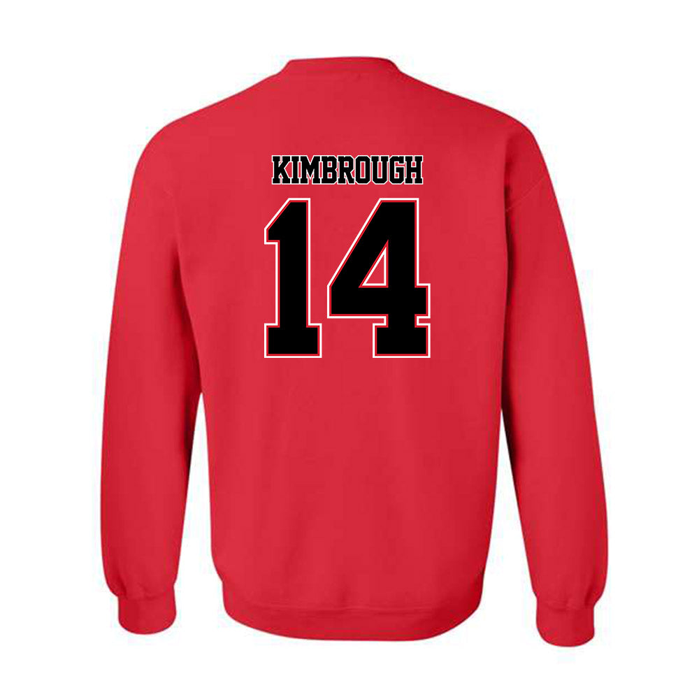 WSSU - NCAA Football : Isaiah Kimbrough - Crewneck Sweatshirt-1