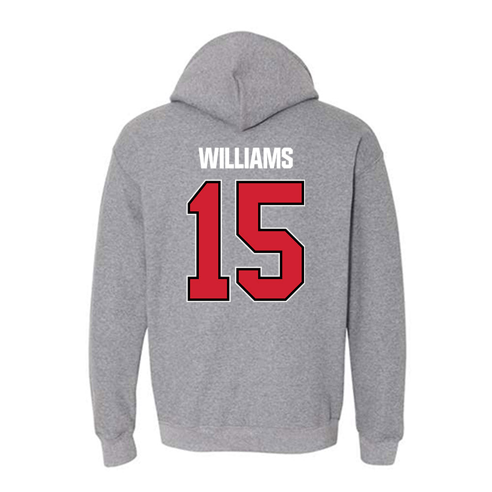 WSSU - NCAA Women's Basketball : Chloe Williams - Hooded Sweatshirt-1