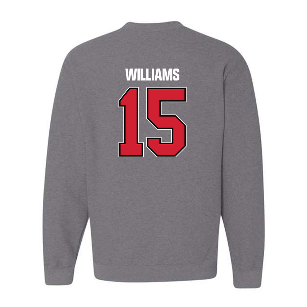 WSSU - NCAA Women's Basketball : Chloe Williams - Crewneck Sweatshirt-1