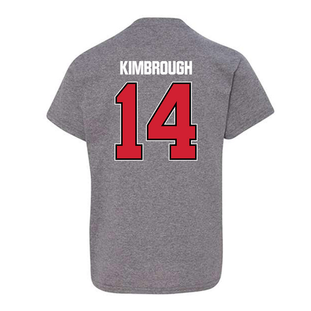 WSSU - NCAA Football : Isaiah Kimbrough - Youth T-Shirt-1