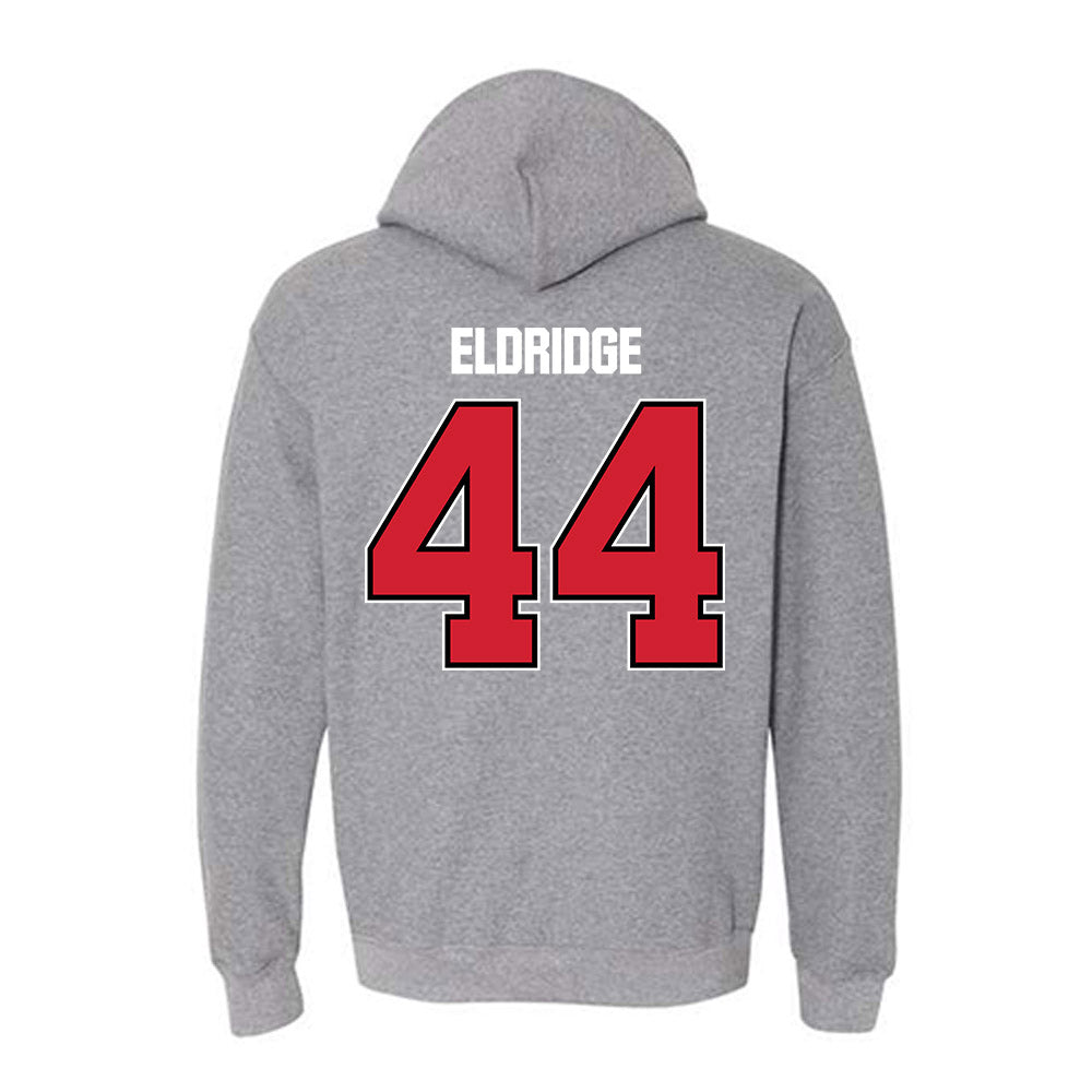 WSSU - NCAA Football : Davion Eldridge - Hooded Sweatshirt-1