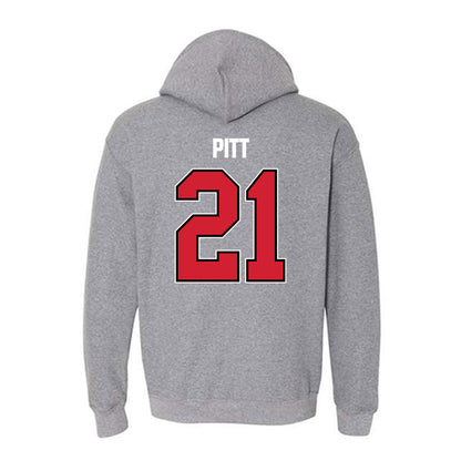 WSSU - NCAA Women's Volleyball : Jewel Pitt - Hooded Sweatshirt-1