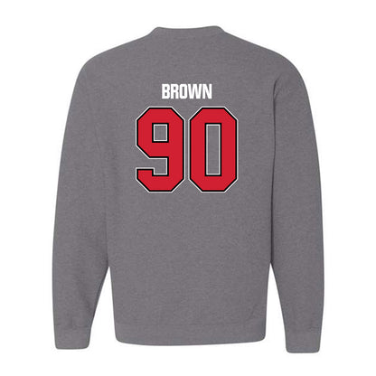 WSSU - NCAA Football : Christopher Brown - Crewneck Sweatshirt-1