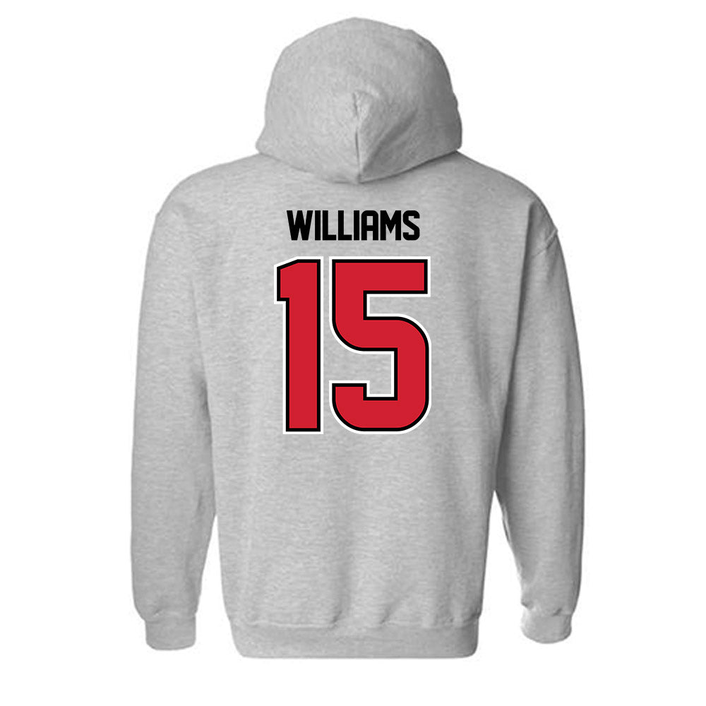 WSSU - NCAA Women's Basketball : Chloe Williams - Hooded Sweatshirt-1
