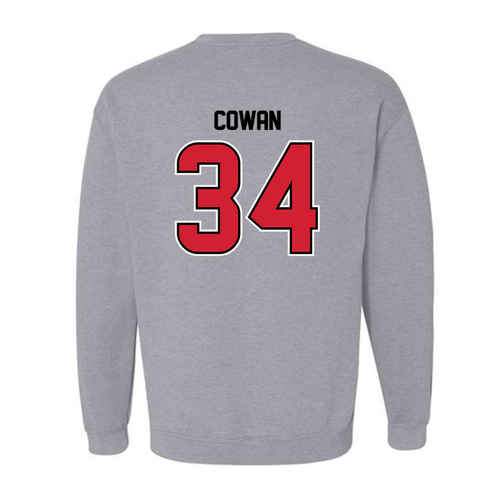 WSSU - NCAA Men's Basketball : Bryson Cowan - Crewneck Sweatshirt-1