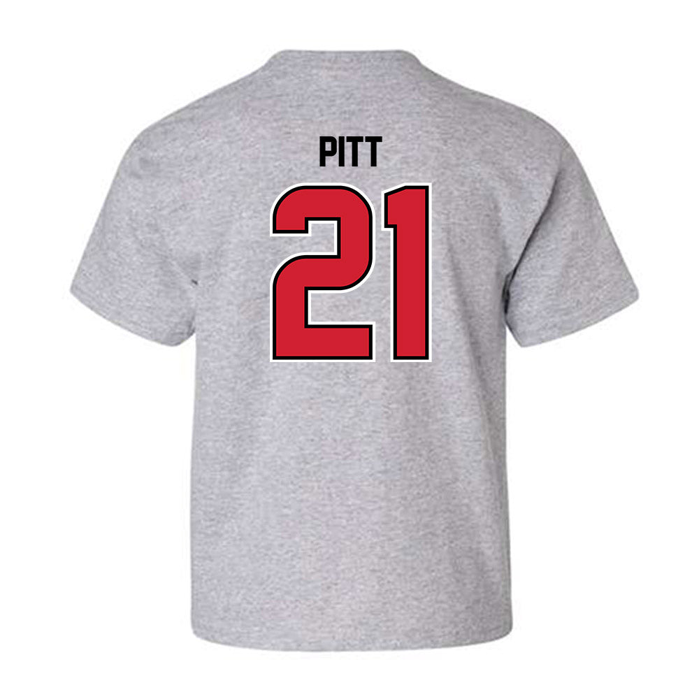 WSSU - NCAA Women's Volleyball : Jewel Pitt - Youth T-Shirt-1