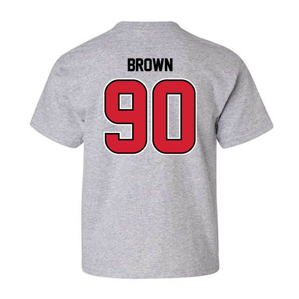 WSSU - NCAA Football : Christopher Brown - Youth T-Shirt-1