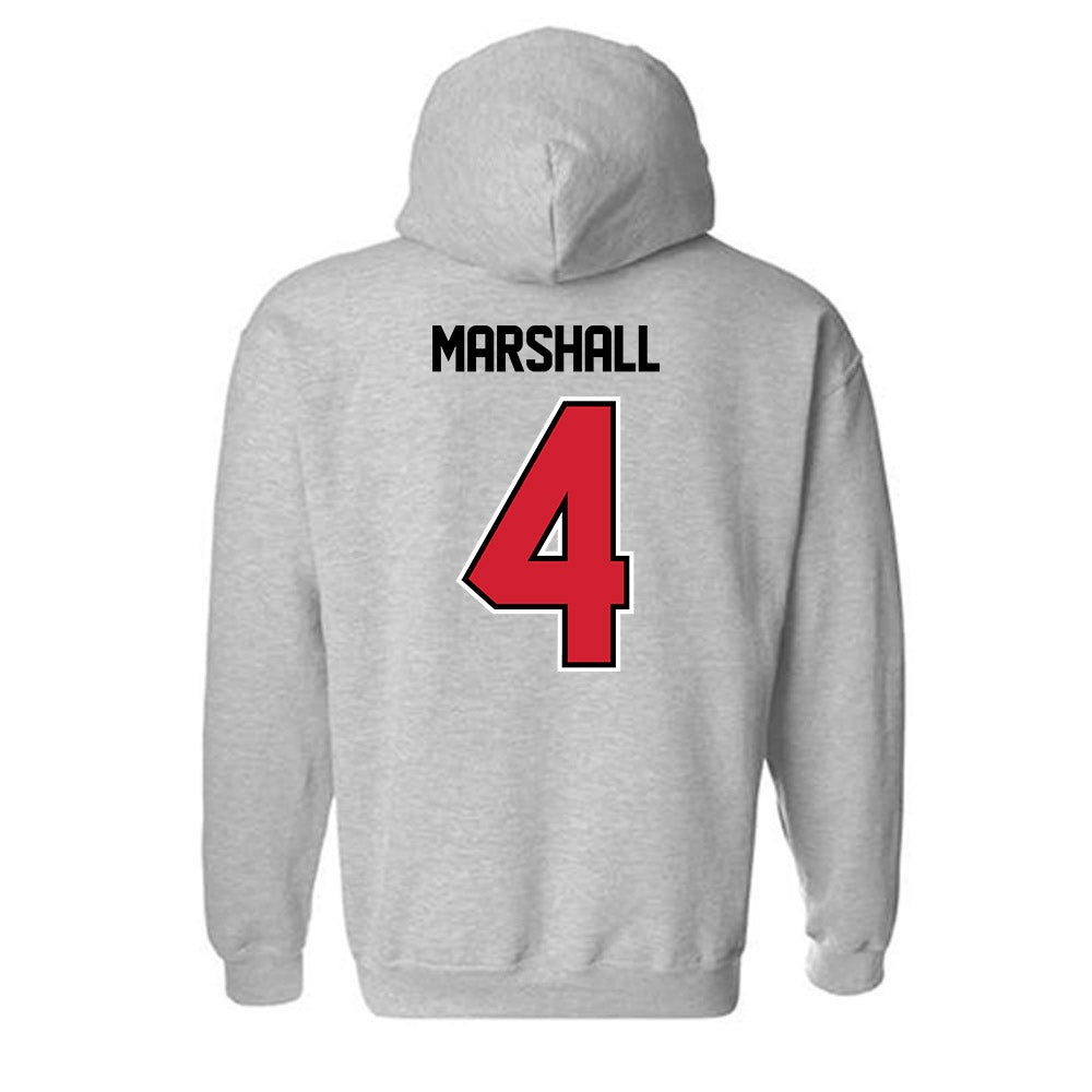 WSSU - NCAA Football : Noah Marshall - Hooded Sweatshirt-1