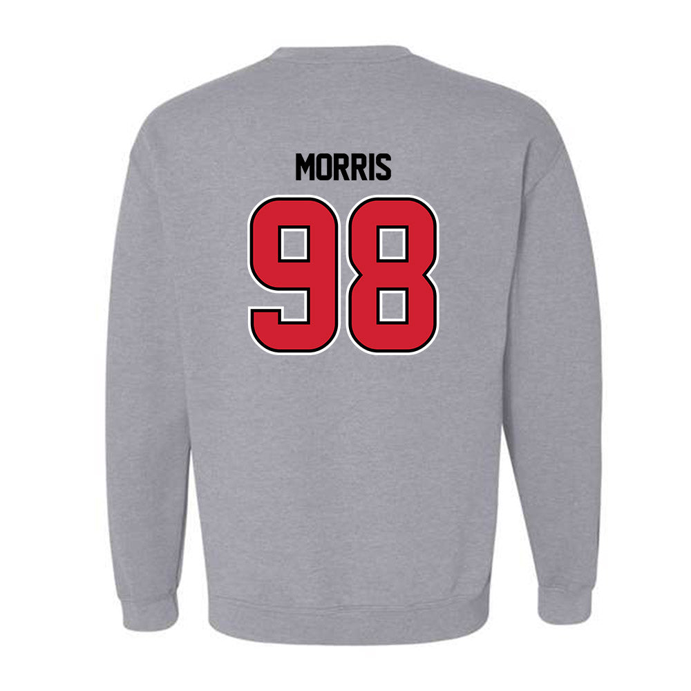 WSSU - NCAA Football : Noah Morris - Crewneck Sweatshirt-1