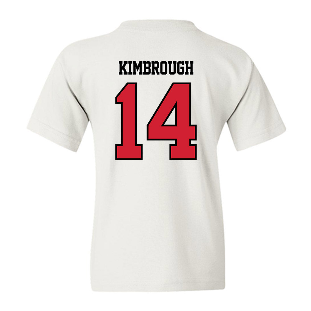 WSSU - NCAA Football : Isaiah Kimbrough - Youth T-Shirt-1