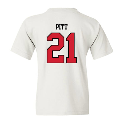 WSSU - NCAA Women's Volleyball : Jewel Pitt - Youth T-Shirt-1